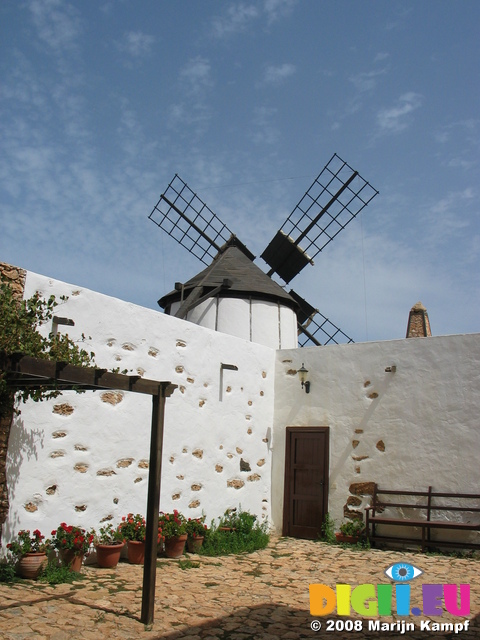 27735 Court yard of Windmill museum Tiscamanita